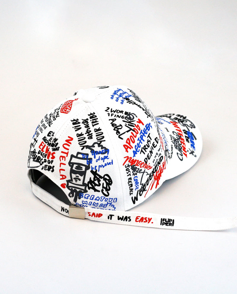 ICY - Graffiti Scribble Fashion Cotton Baseball Cap