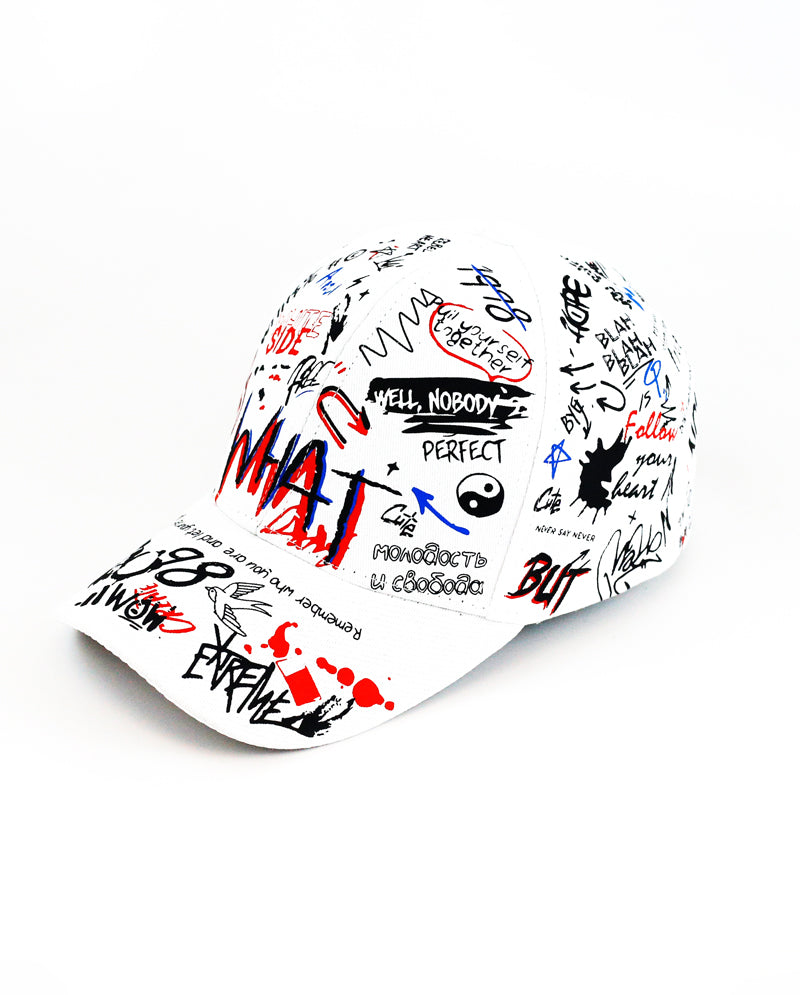 ICY - Graffiti Scribble Fashion Cotton Baseball Cap