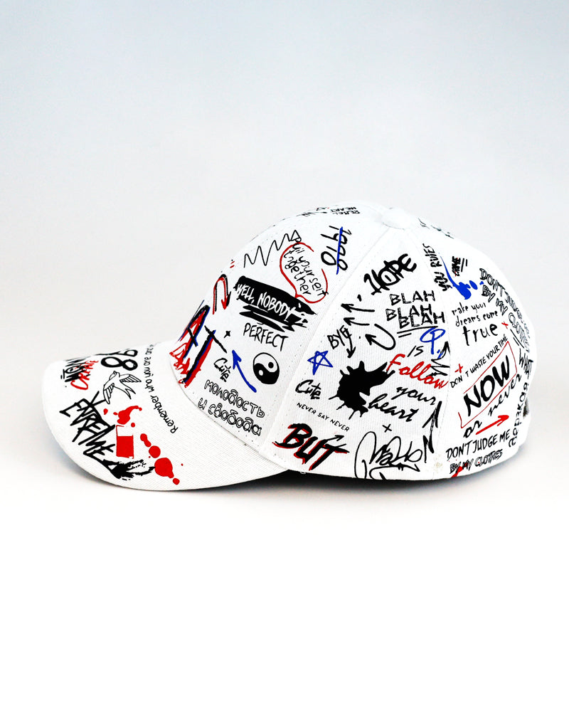 ICY - Graffiti Scribble Fashion Cotton Baseball Cap