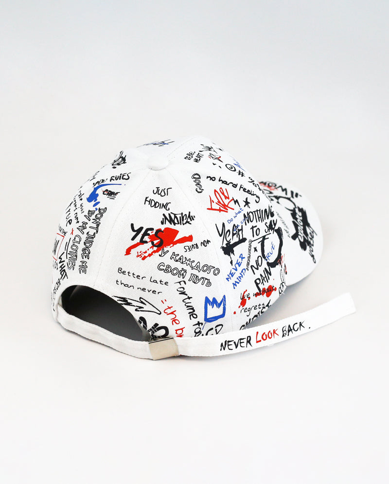 ICY - Graffiti Scribble Fashion Cotton Baseball Cap