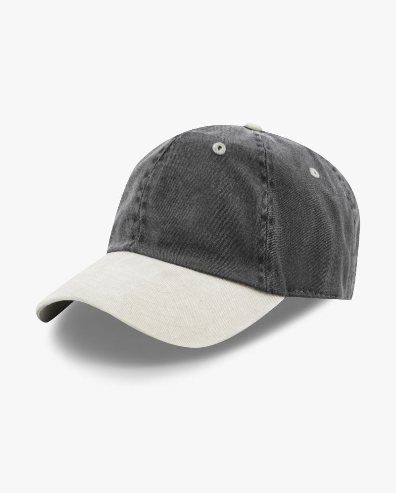 The Hat Depot - Pigment Baseball Cap_Two tone